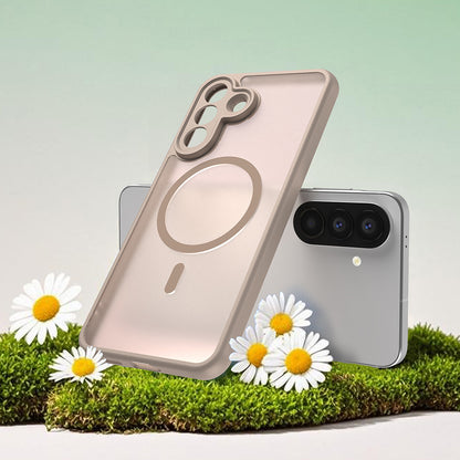 MagSafe-Hülle für Samsung Galaxy A27 5G, Techsuit, HaloFrost II, Gold