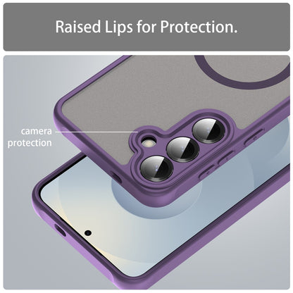 MagSafe-Hülle für Samsung Galaxy A27 5G, Techsuit, HaloFrost II, Lila