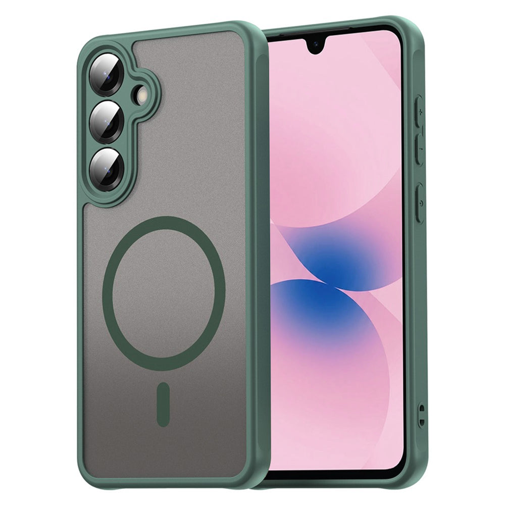 MagSafe-Hülle für Samsung Galaxy A27 5G, Techsuit, HaloFrost II, Grün