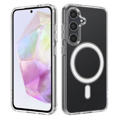 MagSafe-Hülle für Samsung Galaxy A35 5G A356, Techsuit, Pro, Transparent