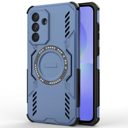 MagSafe-Hülle für Samsung Galaxy A36 A366, Techsuit, ArmorMag, Blau