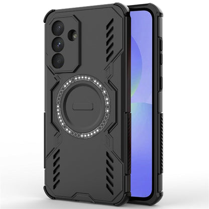 MagSafe-Hülle für Samsung Galaxy A36 A366, Techsuit, ArmorMag, Schwarz