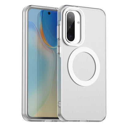 MagSafe-Hülle für Samsung Galaxy A36 A366, Techsuit, CandyCase, Weiß