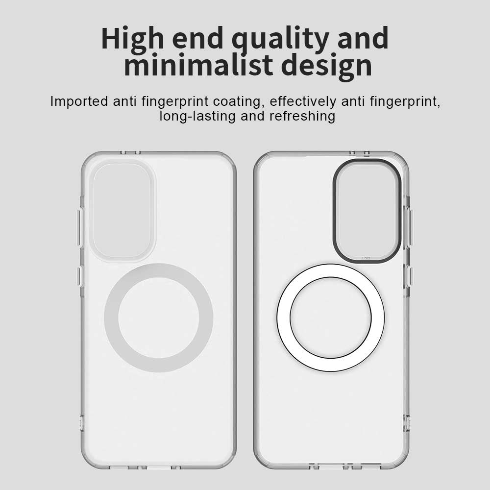 MagSafe-Hülle für Samsung Galaxy A36 A366, Techsuit, CandyCase, Weiß