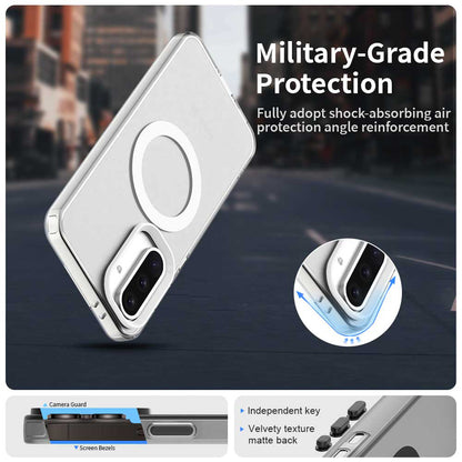 MagSafe-Hülle für Samsung Galaxy A36 A366, Techsuit, CandyCase, Weiß