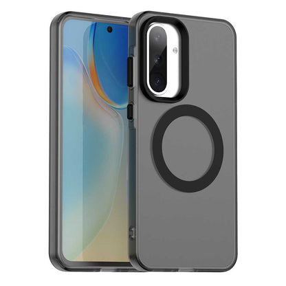 MagSafe-Hülle für Samsung Galaxy A36 A366, Techsuit, CandyCase, Schwarz