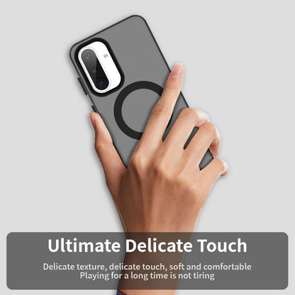 MagSafe-Hülle für Samsung Galaxy A36 A366, Techsuit, CandyCase, Schwarz