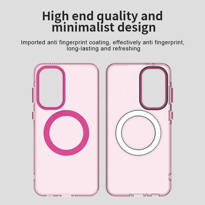 MagSafe-Hülle für Samsung Galaxy A36 A366, Techsuit, CandyCase, Rosa