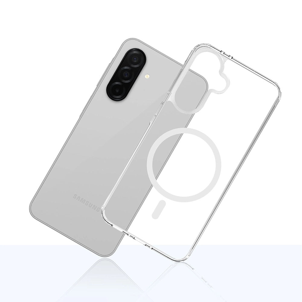 MagSafe Case for Samsung Galaxy A56 A566 / A36 A366, 3MK, Armor MagCase, Transparent