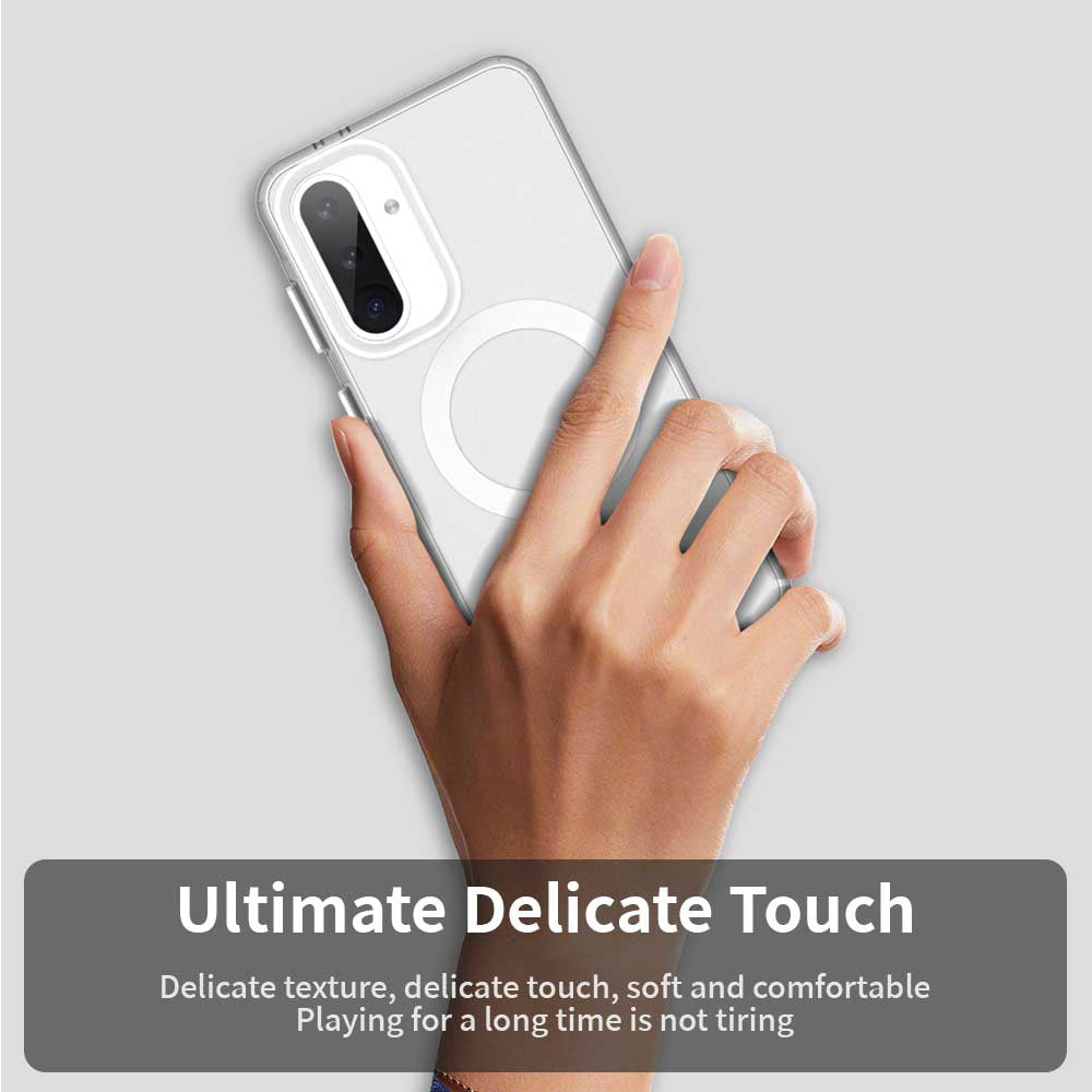 MagSafe Case for Samsung Galaxy A56 A566, Techsuit, CandyCase, White