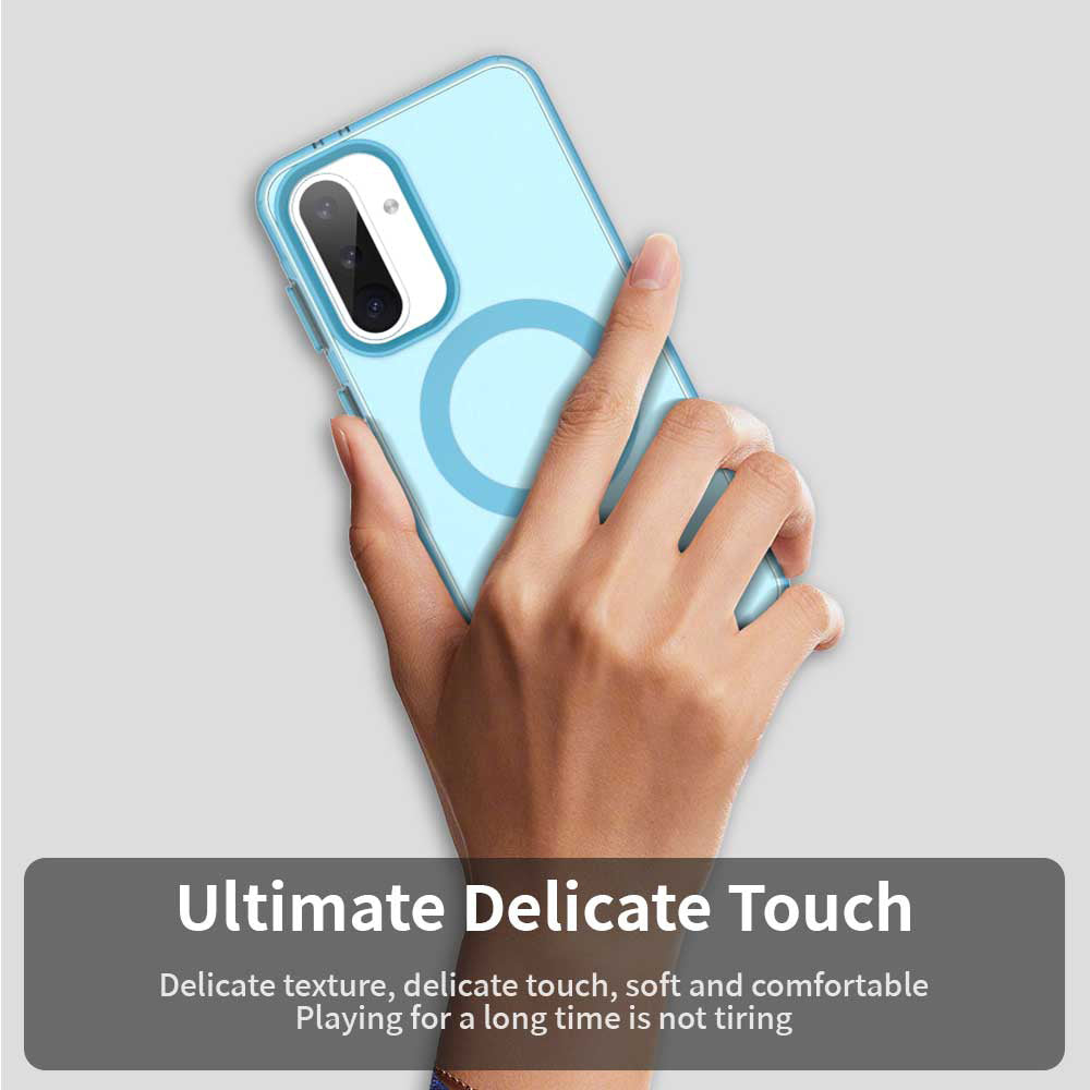 MagSafe-Hülle für Samsung Galaxy A56 A566, Techsuit, CandyCase, Blau