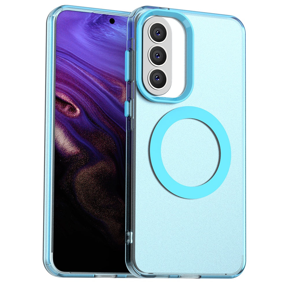 MagSafe Case for Samsung Galaxy A57 5G, Techsuit, CandyCase, Blue