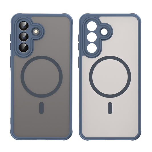 MagSafe Hülle für Samsung Galaxy A57 5G, Techsuit, HaloFrost II, Marineblau