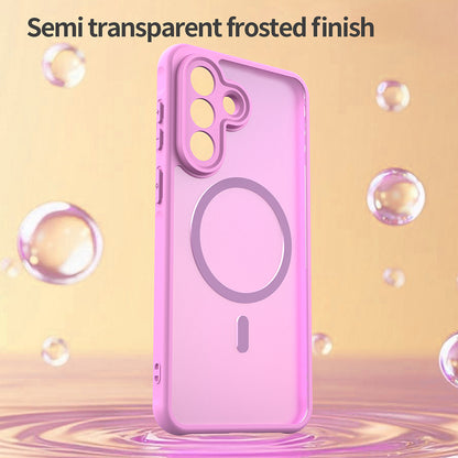 MagSafe Hülle für Samsung Galaxy A57 5G, Techsuit, HaloFrost II, Rosa