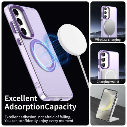 MagSafe Case for Samsung Galaxy S23 FE S711, Techsuit, CandyCase, Purple