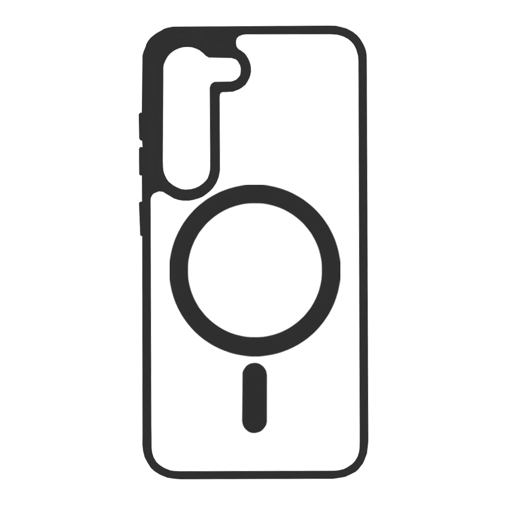 MagSafe-Hülle für Samsung Galaxy S23 S911, Techsuit, Pro, Schwarz