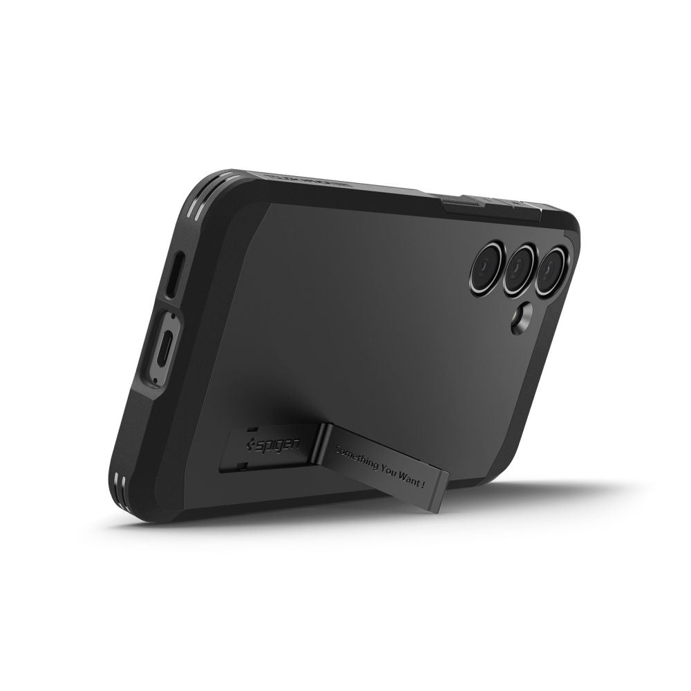 MagSafe Hülle für Samsung Galaxy S24 FE S721, Spigen, Tough Armor, Schwarz ACS08625