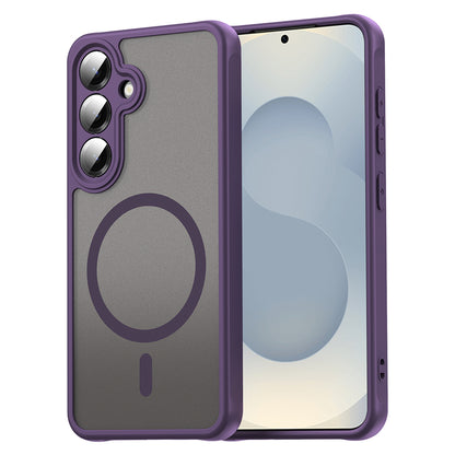 MagSafe-Hülle für Samsung Galaxy S24+ S926, Techsuit, HaloFrost II, Lila