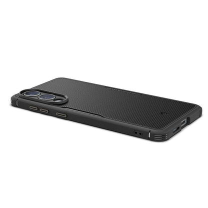 MagSafe Hülle für Samsung Galaxy S25 Edge S937, Spigen, Core Armor, Mattschwarz ACS09406