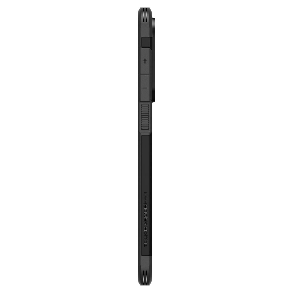 MagSafe Hülle für Samsung Galaxy S25 Edge S937, Spigen, Tough Armor, Schwarz ACS09422