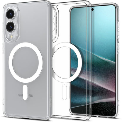 MagSafe Hülle für Samsung Galaxy S25 Edge S937, Spigen, Ultra Hybrid, Weiß ACS09418