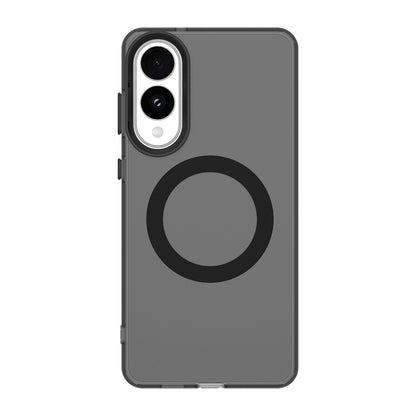 MagSafe-Hülle für Samsung Galaxy S25 Edge S937, Techsuit, CandyCase, Schwarz
