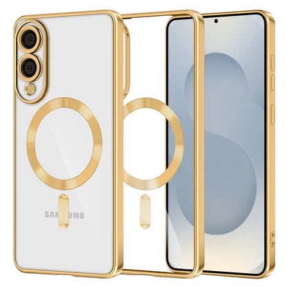 MagSafe-Hülle für Samsung Galaxy S25 Edge S937, Techsuit, Luxury Crystal, Gold