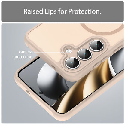 MagSafe-Hülle für Samsung Galaxy S25 FE, Techsuit, HaloFrost II, Gold