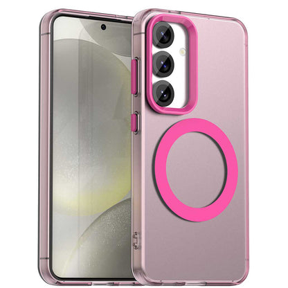 MagSafe Case for Samsung Galaxy S25+ S936 / S24+ S926, Techsuit, CandyCase, Pink