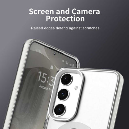 MagSafe Case for Samsung Galaxy S25 S931 / S24 S921, Techsuit, CandyCase, White