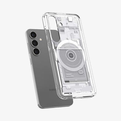 MagSafe Hülle für Samsung Galaxy S25 S931, Spigen, Ultra Hybrid Zero One, Weiß ACS09004