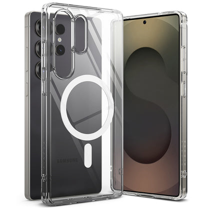 MagSafe Case for Samsung Galaxy S25 Ultra S938, Ringke, Fusion, Transparent