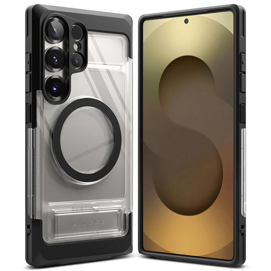 MagSafe Hülle für Samsung Galaxy S25 Ultra S938, Ringke, UX, Transparent