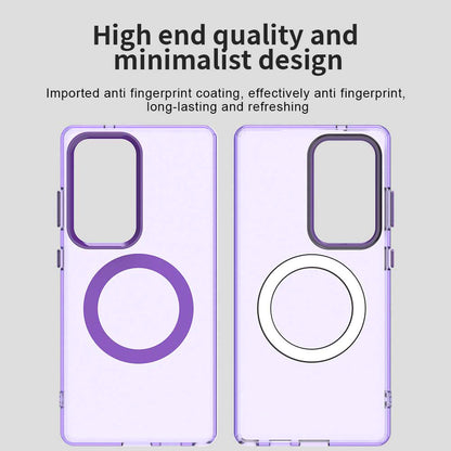 MagSafe Case for Samsung Galaxy S25 Ultra S938, Techsuit, CandyCase, Purple