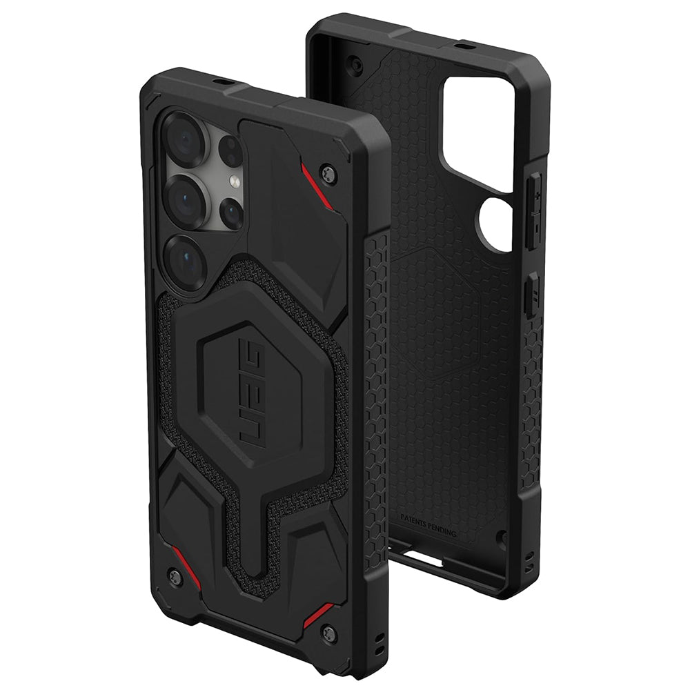 MagSafe Case for Samsung Galaxy S25 Ultra S938, Urban Armor Gear, Monarch Pro Kevlar, Black