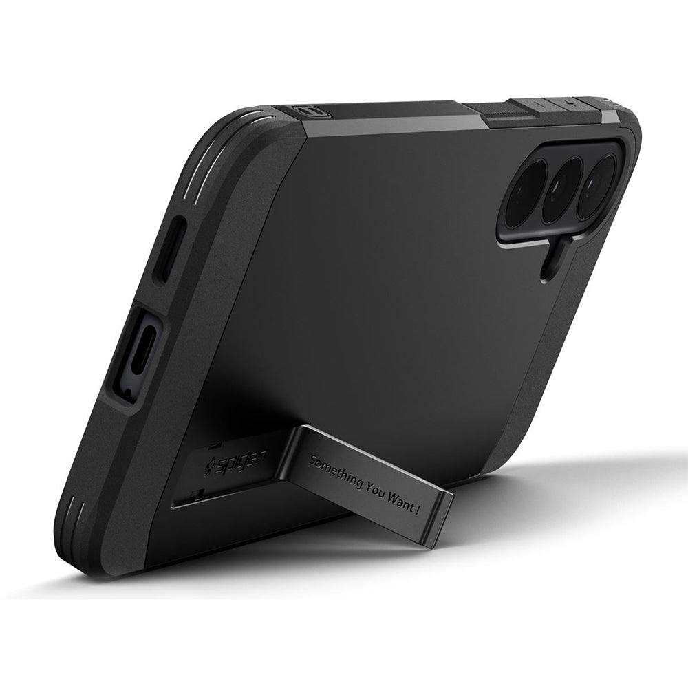 MagSafe-Hülle für Samsung Galaxy S26 FE S741, Spigen, Tough Armor, Schwarz ACS11634