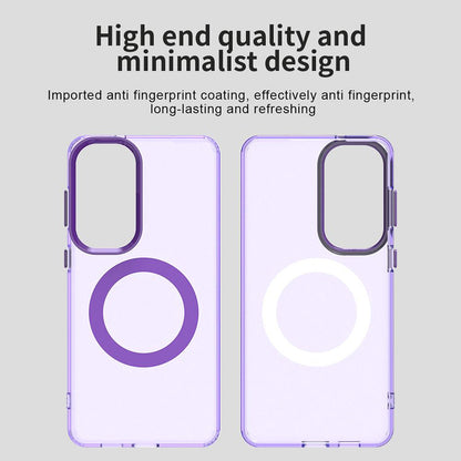 MagSafe Case for Samsung Galaxy S26 FE S741, Techsuit, CandyCase, Purple