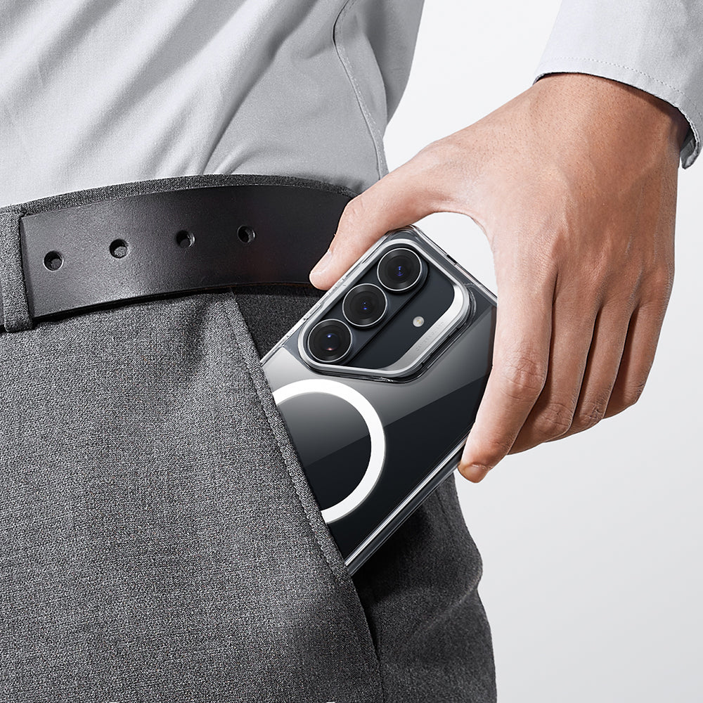 MagSafe Hülle für Samsung Galaxy S26 Plus, ESR, Classic Hybrid Kickstand, Transparent