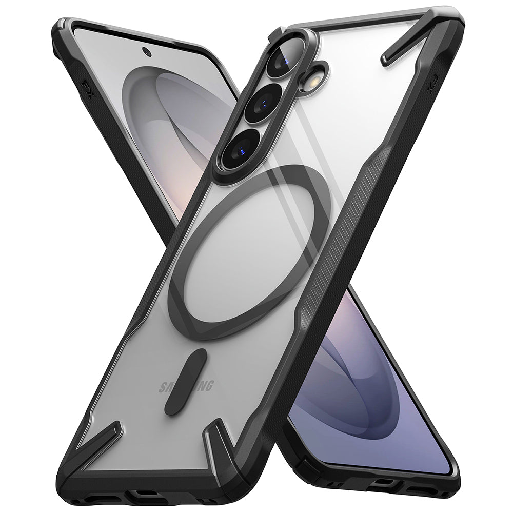 MagSafe Hülle für Samsung Galaxy S26 Plus S947, Ringke, Fusion X, Schwarz
