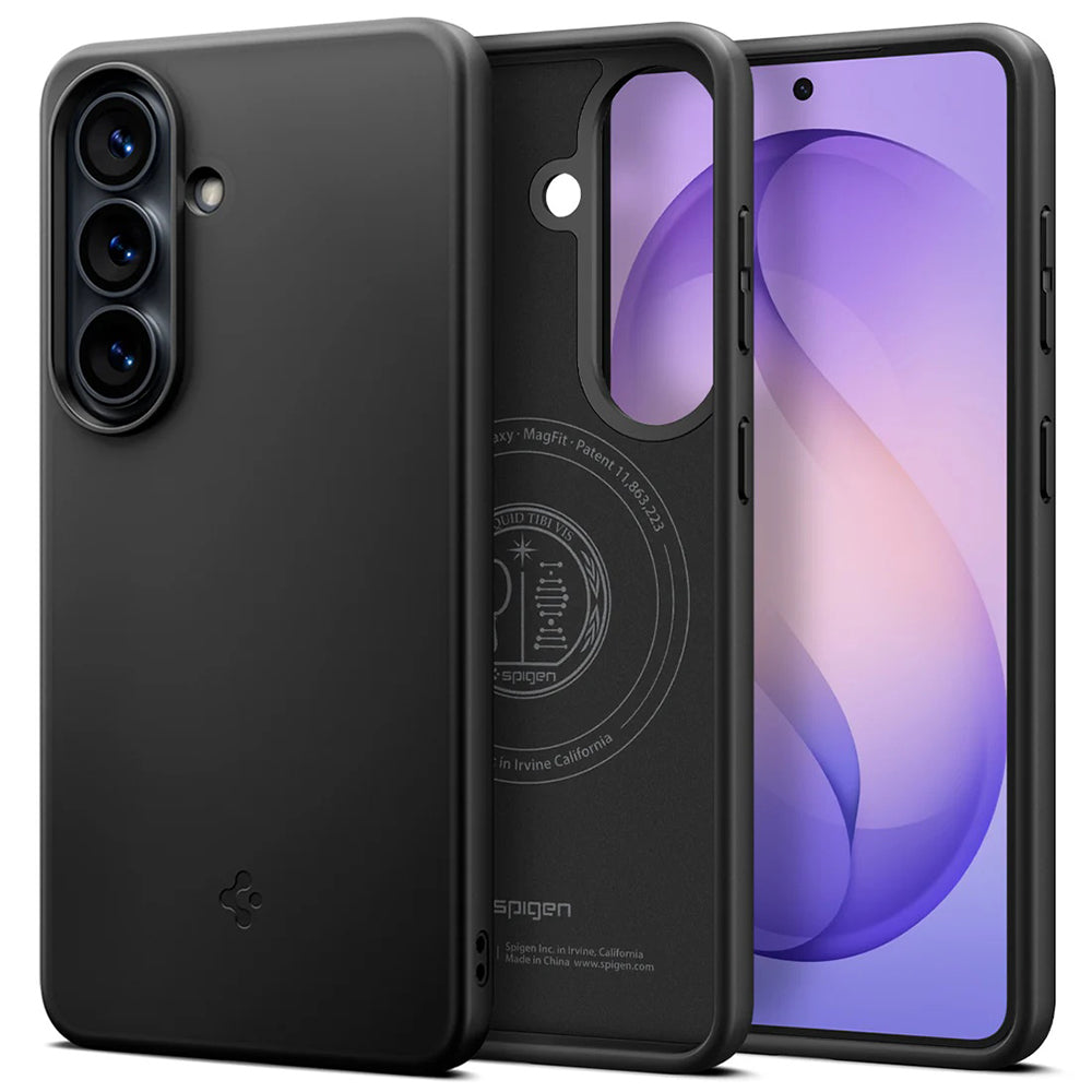 MagSafe Hülle für Samsung Galaxy S26 Plus S947, Spigen, Thin Fit, Schwarz ACS11395
