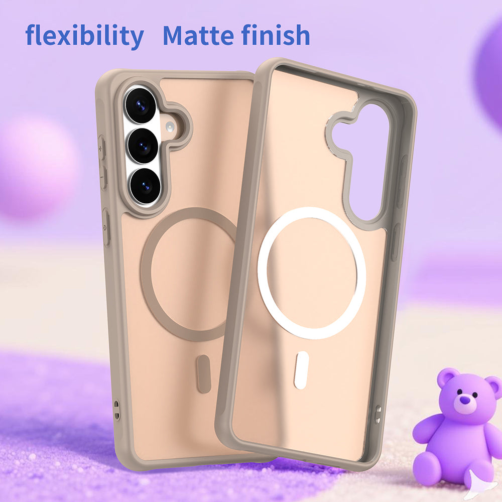 MagSafe Hülle für Samsung Galaxy S26 Plus, Techsuit, HaloFrost II, Gold