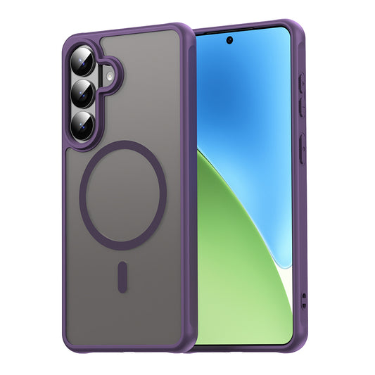 MagSafe Hülle für Samsung Galaxy S26 Plus, Techsuit, HaloFrost II, Lila