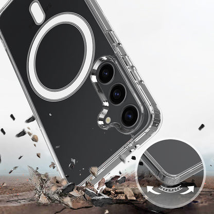 MagSafe Hülle für Samsung Galaxy S26 Plus, Techsuit, Pro, Transparent