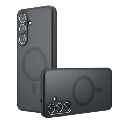 MagSafe Hülle für Samsung Galaxy S26 Plus, Techsuit, PureFrost, Satinschwarz