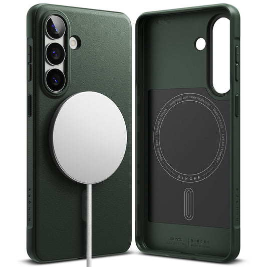 MagSafe Hülle für Samsung Galaxy S26, Ringke, Onyx, Dunkelgrün