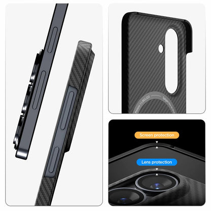 MagSafe-Hülle für Samsung Galaxy S26 S942, Spigen, Air Skin, Schwarz ACS11059