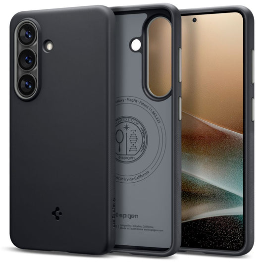 MagSafe Hülle für Samsung Galaxy S26 S942, Spigen, Caseology Nano Pop, Schwarz ACS11066