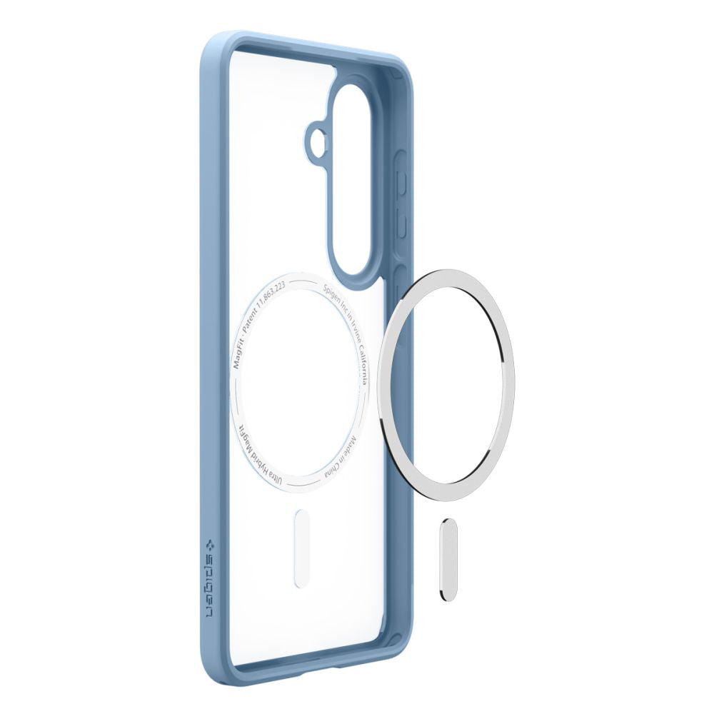 MagSafe Hülle für Samsung Galaxy S26 S942, Spigen, Ultra Hybrid, Blau ACS11219