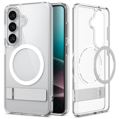MagSafe Hülle für Samsung Galaxy S26 S942, Spigen, Ultra Hybrid S, Transparent Weiß ACS11061