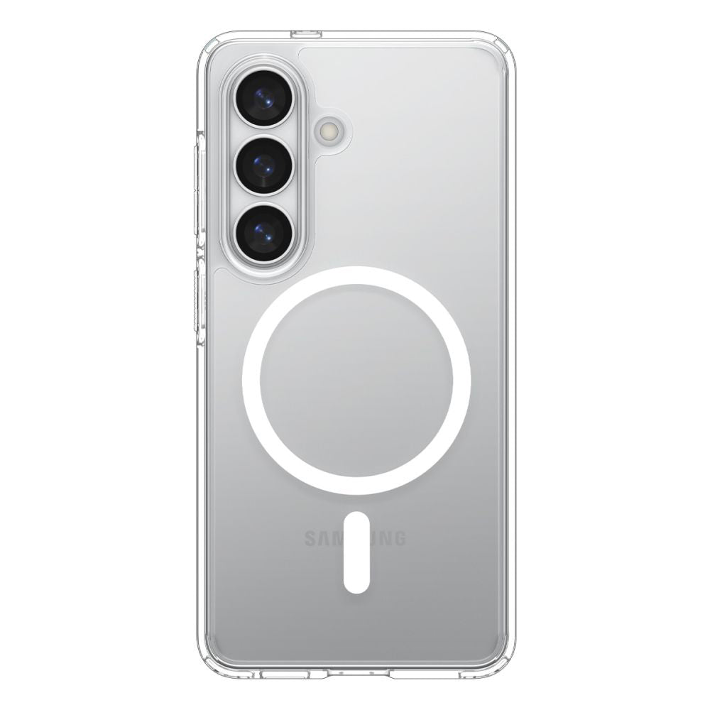 MagSafe Hülle für Samsung Galaxy S26 S942, Spigen, Ultra Hybrid, Transparent Weiß ACS10734
